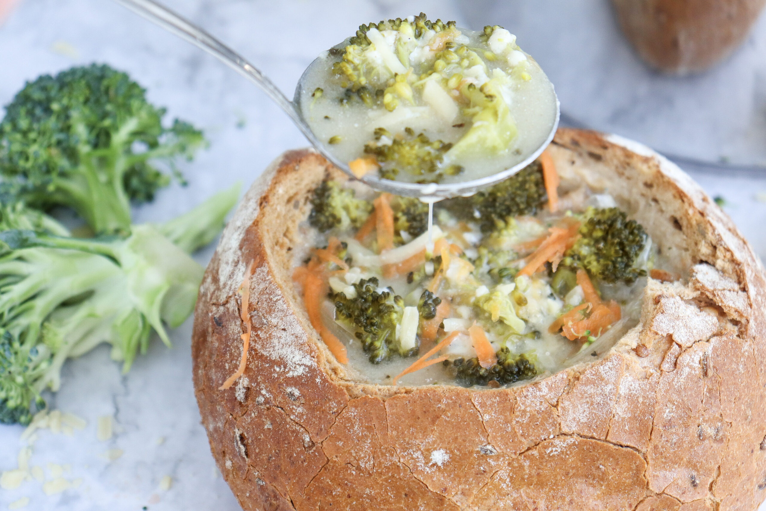 Hearty Broccoli Cheddar Soup