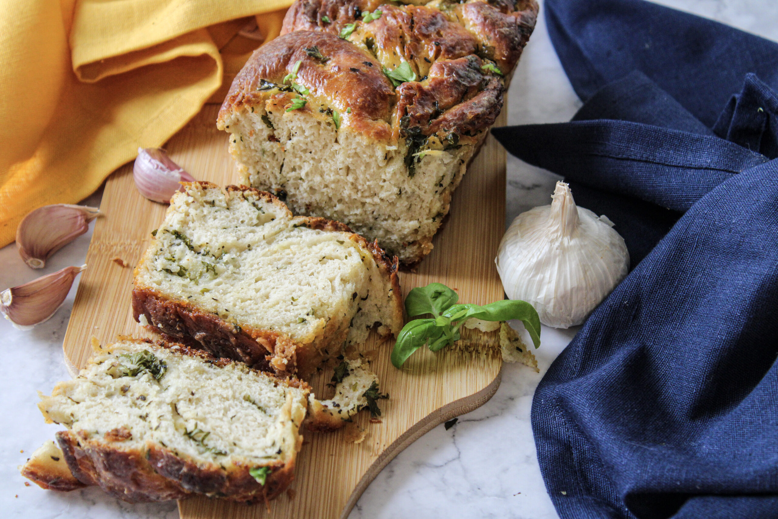 Savory Garlic Swirl Bread