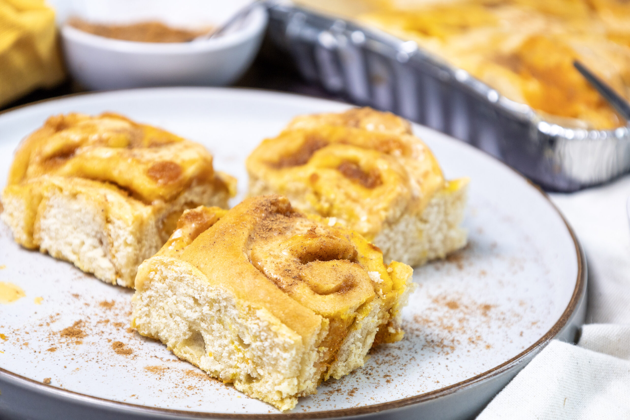 Decadent & Flavorful Pumpkin Cinnamon Rolls