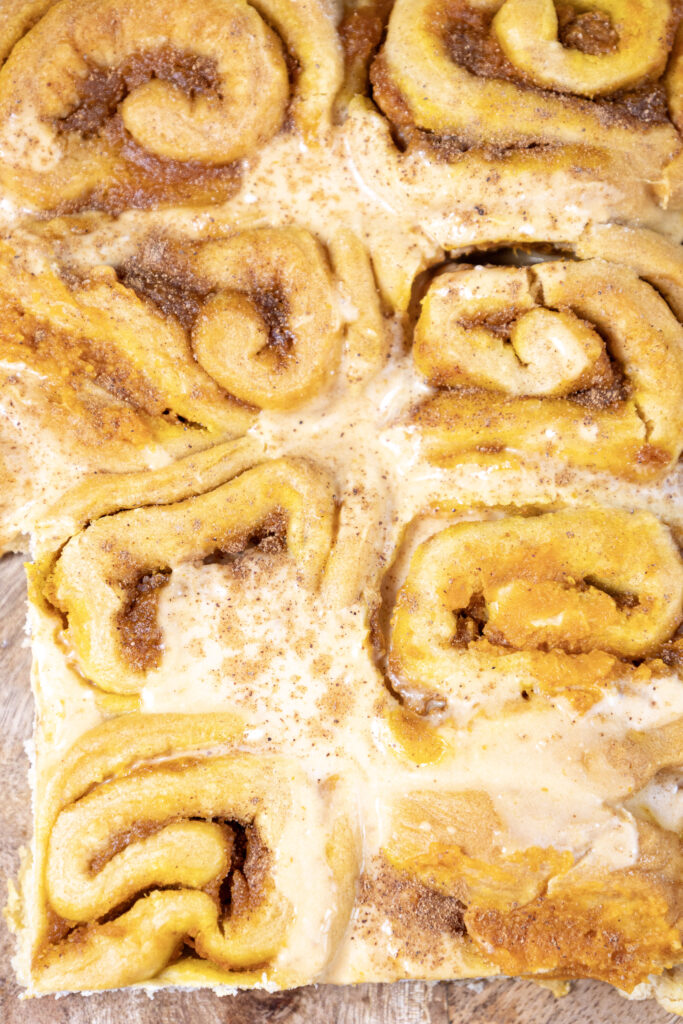 Decadent & Flavorful Pumpkin Cinnamon Rolls