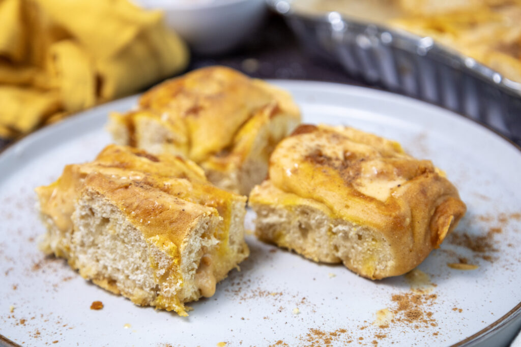 Decadent & Flavorful Pumpkin Cinnamon Rolls