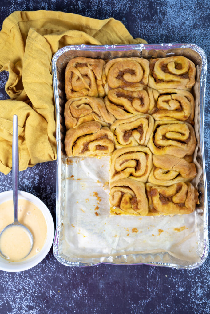 Decadent & Flavorful Pumpkin Cinnamon Rolls