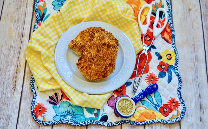 30 Minute Air Fryer Garlic Herb Pork Chops