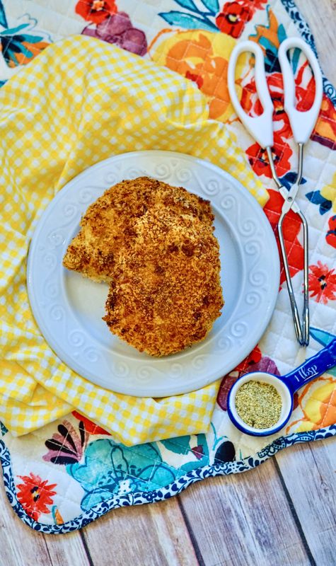 30 Minute Air Fryer Garlic Herb Pork Chops