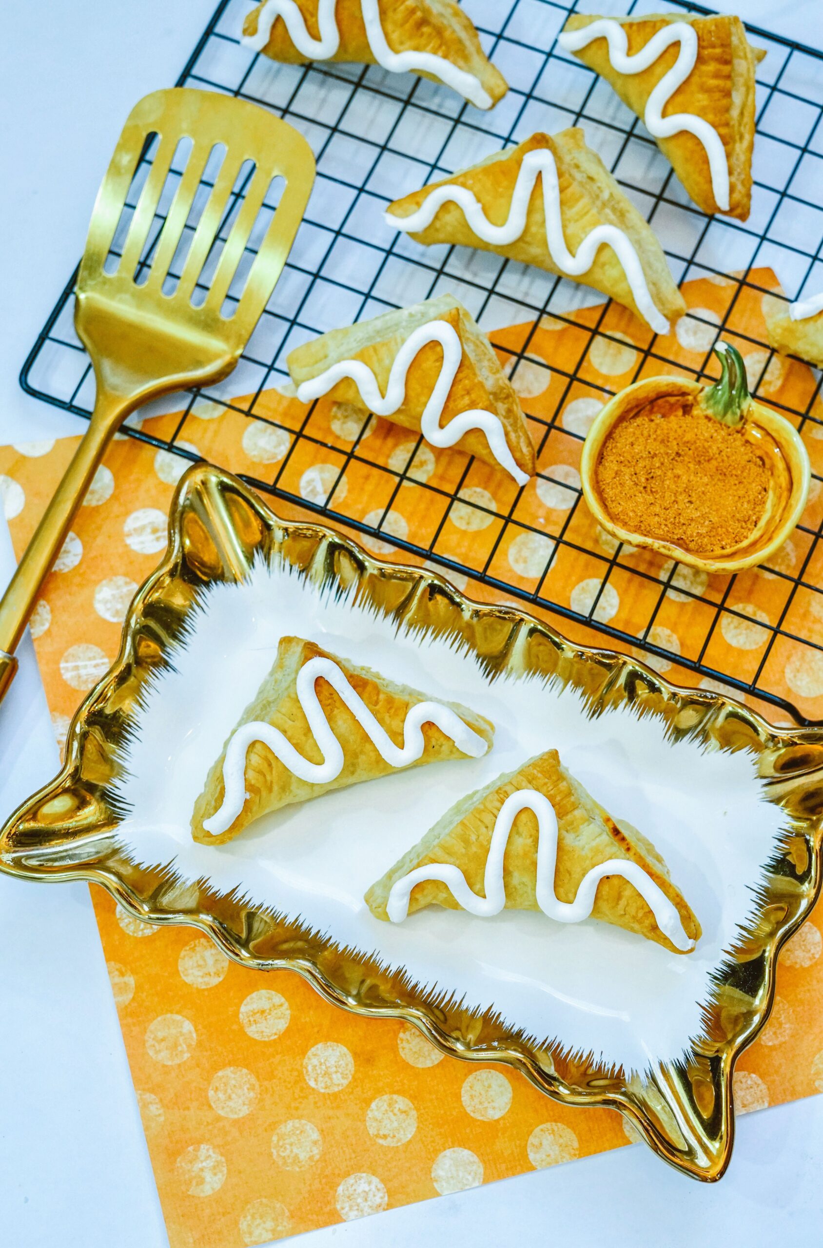 Light & Delectable Air Fryer Pumpkin Turnovers