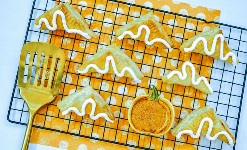 Light & Delectable Air Fryer Pumpkin Turnovers