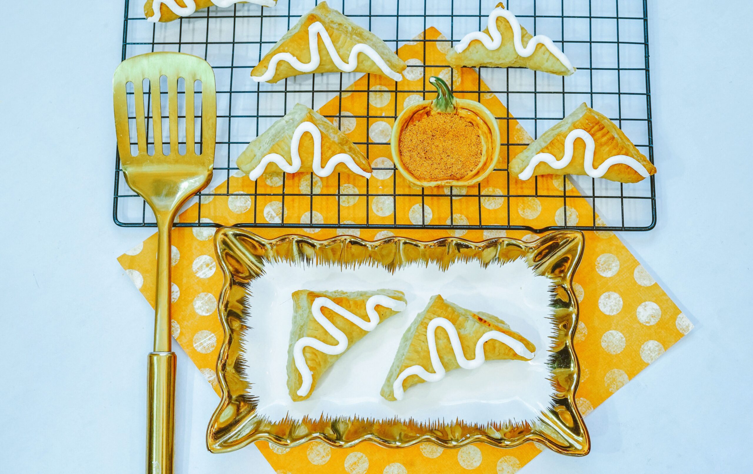 Light & Delectable Air Fryer Pumpkin Turnovers